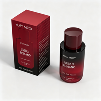 Collection Kosy Mosy Beauty Urban Romano Charcoal Grey Stone Intense Dark Wood Trail Bitter Dark Fruit Nuance 100ml Parfum