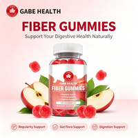 Complément de fibres en gommes sans sucre, prébiotique, soutien digestif intestinal, gommes de fibres pour adultes, vente en gros, fabrication sur mesure