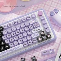 Kawaii Gaming Cartoon Keycaps Mo-a Profile Pbt Keycap Set 112/120 Keys Dye Sublimation for Mechanical Keyboard