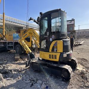 Excavatrice KOMATSU PC40mr 4 tonnes 95% nouvelle originale avec EPA CE excavatrice agricole utilisée 4 tonnes petite excavatrice KOMATSU 40 - Product Image 5