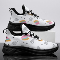 Sneakers personnalisées avec impression intégrale, chaussures de course en mesh personnalisées, impression de n'importe quel motif, cadeau de Noël