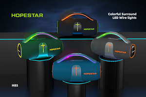 Hopestar H85 Barra de sonido portátil para exteriores Altavo Inalámbrico Buen sonido Altavoz MP3 Altavoces impermeables - Product Image 3