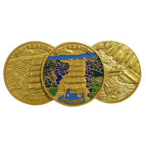 Khuyến Mại Tùy Chỉnh New Kim Loại Duotone Đồng Xu Lưu Niệm Châu Âu Hai Tone Mạ Kỷ Niệm Tiền Xu - Product Image 6