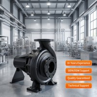 Pompe centrifuge à aspiration axiale MINGCHUAN à arbre nu interchangeable, conception à extraction arrière pour un accès industriel rapide