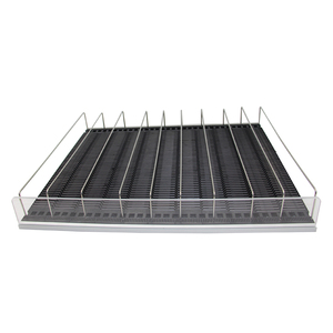 Estante Metálico Deslizante Automático <span class=keywords><strong>de</strong></span> Alta Resistencia <span class=keywords><strong>para</strong></span> Bebidas, <span class=keywords><strong>para</strong></span> Refrigerador Comercial con Puerta <span class=keywords><strong>de</strong></span> <span class=keywords><strong>Vidrio</strong></span>, Sistema <span class=keywords><strong>de</strong></span> Empuje por Gravedad - Product Image 1