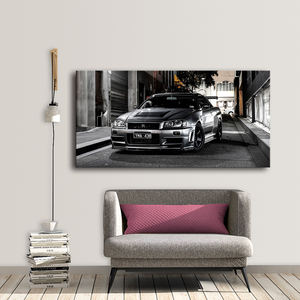Quadri su tela stampa HD senza cornice opere d'arte per auto sportive moderna Nissan Skyline Gtr immagini per auto comodino decorazioni per la <span class=keywords><strong>casa</strong></span> <span class=keywords><strong>poster</strong></span> <span class=keywords><strong>da</strong></span> parete - Product Image 2