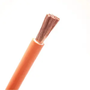 Câble à souder en caoutchouc, 50mm, 95mm, 1/0 2/0 AWG