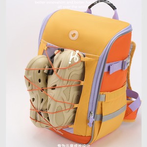 HeyBetter <b>Student</b> <b>Backpack</b> 15 Inches 20-36L Multiple Pockets School Education Unisex Color Blocking - Product Image 1