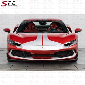 SPC 296 Aerokit en Fiber de carbone sèche pour <span class=keywords><strong>Ferrari</strong></span> 296 GTB OEM Kit de becquet de lèvre en Fiber de carbone autoclavé pour <span class=keywords><strong>Ferrari</strong></span> 296 - Product Image 4