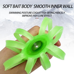 Pesca di calamari morbidi esche in <span class=keywords><strong>Silicone</strong></span> calamari Trolling accessori esche esche esche luminose artificiali per polpo di acqua salata - Product Image 5