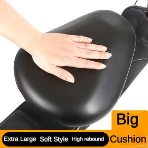 Coussin de siège de vélo électrique épaissi coussin de siège de vélo pour hommes femmes avec double boule absorbant les chocs <span class=keywords><strong>selle</strong></span> de vélo étanche - Product Image 5