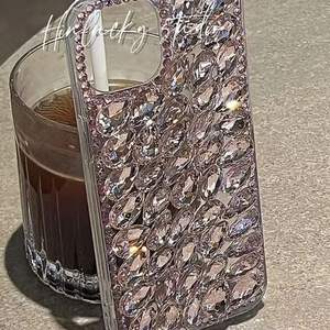 Роскошный бриллиантовый блеск для iPhone 15 Pro Max чехол на заказ чехол для телефона iPhone 15 Plus 13 11 12 14 S24 трендовый мобильный телефон <span class=keywords><strong>Ca</strong></span> - Product Image 4