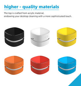 Haute qualité bureau ABS + acrylique bureau voiture Piano maison USB Rechargeable aspirateur de bureau avec contrôle de la température - Product Image 2