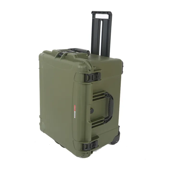 Large Carrying Hard Plastic Case with wheels and handle