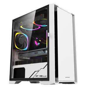 Carcasa de ordenador RGB ATX, armazón para juegos y Torres, <span class=keywords><strong>CPU</strong></span>, ITX, ATX, con ventiladores rgb - Product Image 5