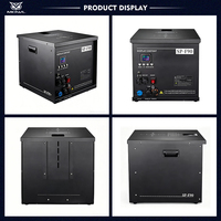 Machine à Effet de Feu DMX512 à Tête Unique, Étanche, 300W, Jet Vertical Ascendant pour Spectacles Scéniques et Événements Extérieurs