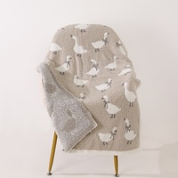 Couverture en tricot douce et confortable 30*40, personnalisable, avec rapport de test OEM/ODM