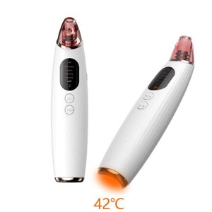 Appareil intelligent de nettoyage des pores à domicile, instrument électrique pour éliminer les points noirs et l'acné avec compresse chaude - Product Image 3