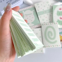 Cahier de notes autocollantes de style Instagram Cahier de messages déchiré mignon et non collant pour étudiant Cahier de grande valeur