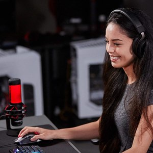 <span class=keywords><strong>HyperX</strong></span> <span class=keywords><strong>QuadCast</strong></span> USB Condensador Gaming Micrófono Anti-Vibración Montaje de choque Cuatro patrones polares para PC ps4 ps5 y Mac - Product Image 3