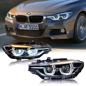New Upgrade F30 LCI LED White Headlights Retrofit <b>Plug</b> & Play for 3 Series F30/F31/F35 2013-2018 8000LM 5000K - Product Image 1