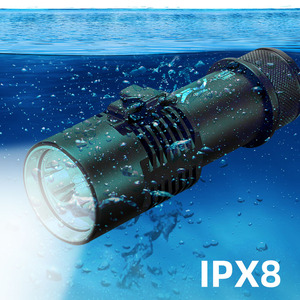 P70 Mini 6000to6500K Aluminum Alloy Fixed Focus Magnetically Controlled <b>Switch</b> IPX8 Underwater Diving Flashlight Optical Devices - Product Image 5