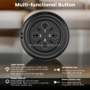 Xách tay bluetooth loa <span class=keywords><strong>bass</strong></span> chất lượng cao Loud TWS từ điện thoại đứng bt5.3 xách tay với RGB đèn cho các bên - Product Image 5