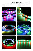 Commerce Assurance 12v Pixel WS2815 30Leds 60leds 84Leds 100Leds 144Leds Digital Dream Color 5050 Adressable RGB GRB Led Strip