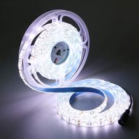 Bande lumineuse LED ESANN Smd5050 en cuivre résistant à la chaleur, LED monocolores blanches, DC 12V USB 5M flexible IP20