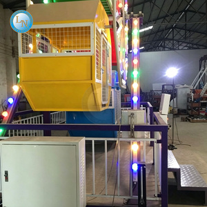 Mini-roue gigante mobile en acier résistant aux intempéries pour intérieur et extérieur, avec cabine multicolore et éclairage LED, petite attraction de fête foraine, vente en gros - Product Image 6