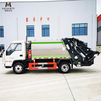 Mini-châssis HEAVSTY 5,5 m³ pour véhicule de collecte de déchets à compression diesel, plaque bleue, pour Foton Times CLW5040ZYSBDP