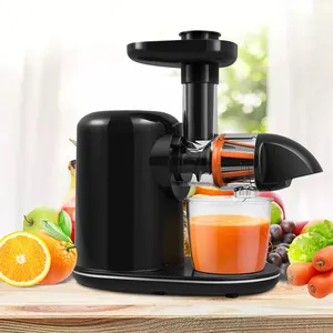 उच्च गुणवत्ता के साथ masticating मशीन कम गति क्षैतिज फल धीमी juicer