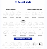 Casquette Trucker à 7 Panneaux en Coton Uni avec Visière Plate, Casquette Snapback Richardson 168 de Haute Qualité, Logo Personnalisé pour Personnalisation