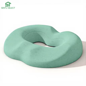 Cojín de Asiento para <span class=keywords><strong>Embarazo</strong></span> y Posparto, Espuma Viscoelástica, Alivio de Presión/<span class=keywords><strong>Hemorroides</strong></span>, Soporte para Incisiones Laterales y Desgarros, Cojín para Glúteos - Product Image 4