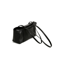Sac à bandoulière léger en cuir véritable à deux poignées avec fermeture éclair et poche intérieure pour les trajets quotidiens