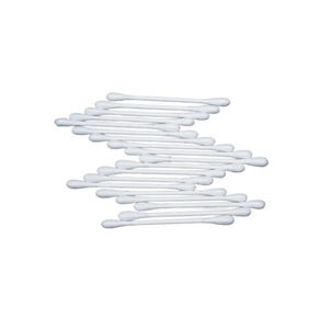 Hisopo Médico de Algodón con Palito de Bambú de 12cm, de un Solo Uso, para Desinfección de Heridas, Cuidado del Bebé, Limpieza de Oídos y Cosmética - Product Image 4