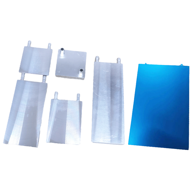 Custom Aluminum Liquid Cooling Plate for AI Server HPC OEM ODM CNC Cold Plate Industrial Power Electronics Medical Laser G1/4