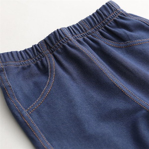 Usine de vêtements pour enfants OEM, pantalons pour enfants, jeans crayon en denim, vente sur les sites de shopping en ligne - Product Image 4