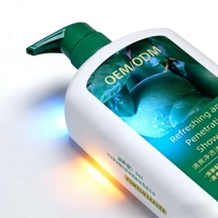 Gel Douche Revitalisant aux Feuilles de Pomelo Wanchao OEM ODM, Détoxifiant, Contrôle du Sébum, Emballage Écologique, Rafraîchissant et Purifiant