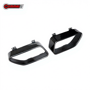Cubierta de Tubo de Escape Trasero de Fibra de Carbono Seca Estilo OEM para Mclaren MP4 650s, Piezas de Carrocería para el Contorno del Escape - Product Image 1