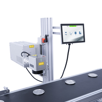 Machine de marquage laser à fibre DOCOD Venus1 Series 50W pour pièces automobiles, gravure sur métal, codes QR, codes-barres, traçabilité
