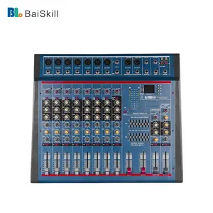 BaiSKill-CB-833 8 canali professionale suono audio mixer usb interfaccia controller mixer equalizzatore amplificatore di potenza