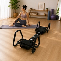 Peralatan Pilates & Yoga Mega Reformer Profesional Inovatif Berbahan Aluminium, Tahan Lama, Megaformer, Dapat Disesuaikan, Anti-Selip