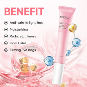 Crème pour les yeux au saumon MOOYAM - Anti-rides et réducteur de cernes - Crème de soin pour les yeux pour tous types de peaux - Utilisation de jour - Product Image 3