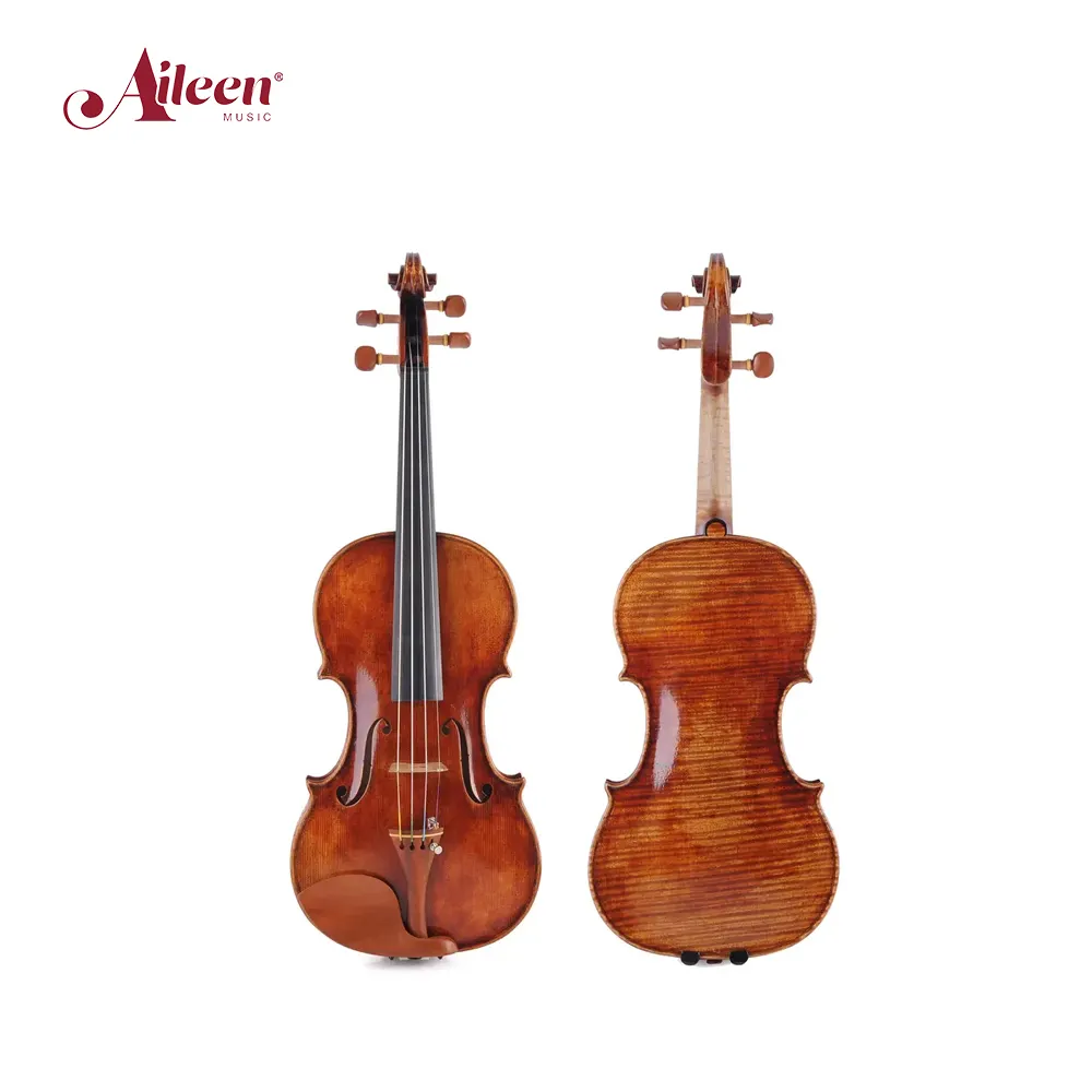 AileenMusic well selected tonewoods made A grade old Italian violin(VH600EM)