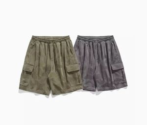 Lâche élastique cordon poche Camo Cargo Chorts personnalisé été Street Wear pour hommes - Product Image 2