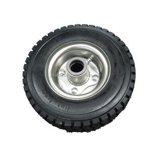 Schwerlast-Mauergummi halpneumatische Rasen-Gummi-Räder 9x350-4 - Product Image 4