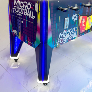 Table <span class=keywords><strong>de</strong></span> football <span class=keywords><strong>de</strong></span> table d'intérieur personnalisable à monnayeur, <span class=keywords><strong>jeu</strong></span> d'arcade <span class=keywords><strong>de</strong></span> <span class=keywords><strong>simulation</strong></span> avec comptage des points, en acier et bois, produit phare - Product Image 4