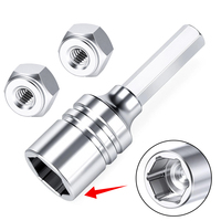 Lot de 4 écrous de roue M2 avec outil de serrage hexagonal pour voiture RC Crawler à l'échelle 1/30 AXI-3328, accessoires de remplacement de quincaillerie
