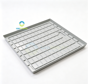 4x4 FT ABS Ebbe-Flut-Tisch, auslaufsichere Hydroponik-Anzuchtschale mit Ablassventil für kommerzielle Gewächshaus-Hydroponiksysteme - Product Image 1